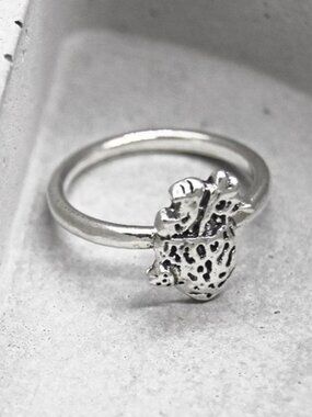 Realistic Heart Ring